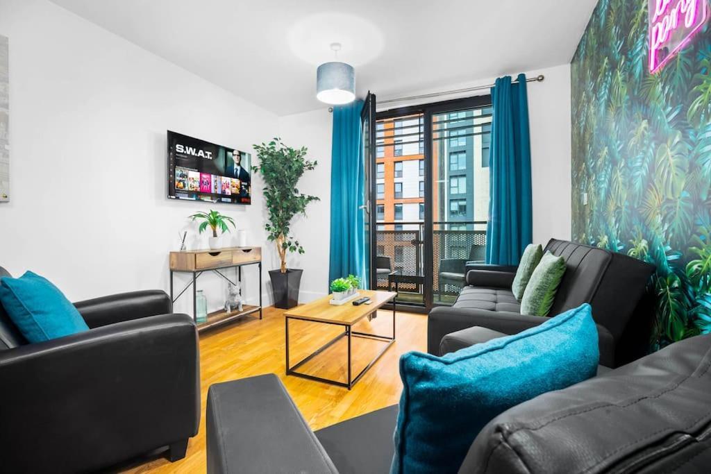 Funky Arcadian Centre Apartment By Azura Nights Birmingham Exterior foto